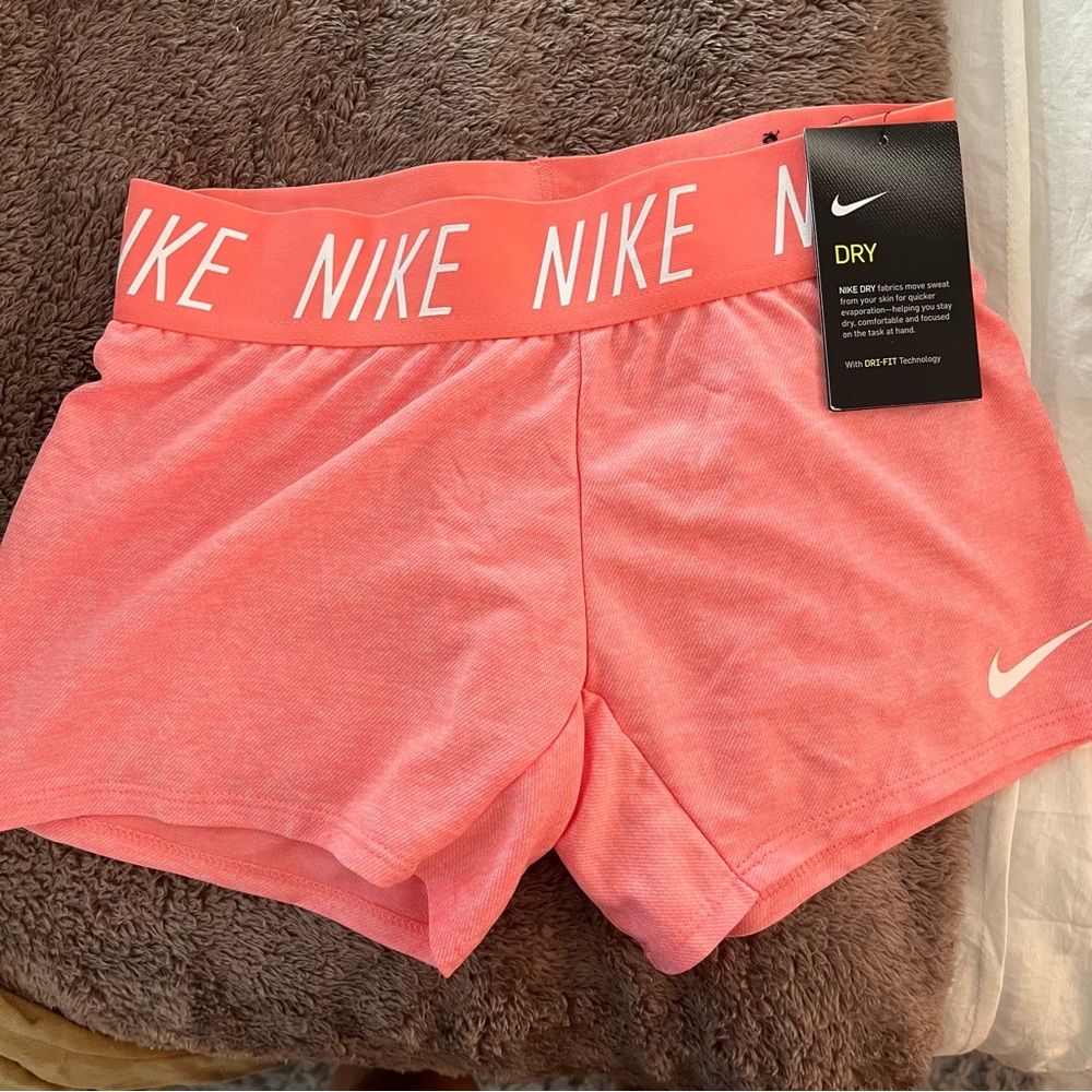 Pink Nike Girls Shorts NWT
